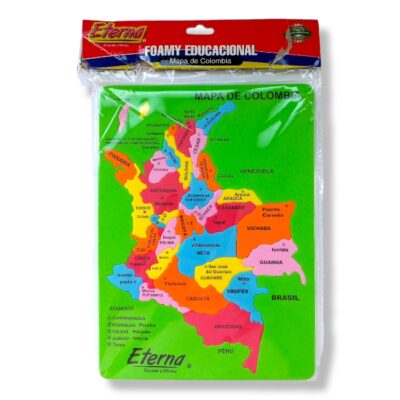 FOAMY MAPA COLOMBIA ETERNA ET487