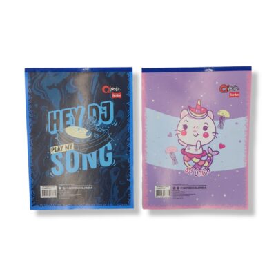 Block cuadriculado 70 hojas surtido