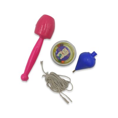 KIT JUEGOS YOYO TROMPO PIRINOLA