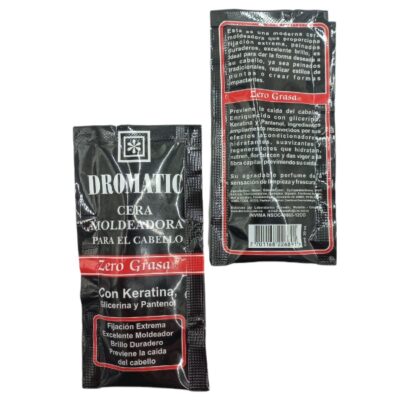 SACHET CERA MOLDEADORA CON KERATINA ZERO SAL 20ML C38
