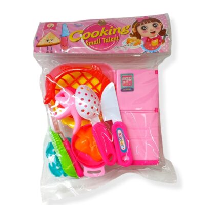 SET COCINA CON NEVERA PVC BOLSA