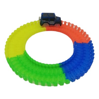 PISTA PEQUEÑA PLASTICA CON CARRO B23A