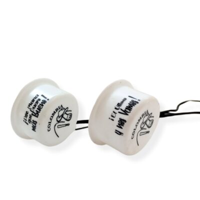 VACENILLA AGUARDIENTERA NEON-BLANCA