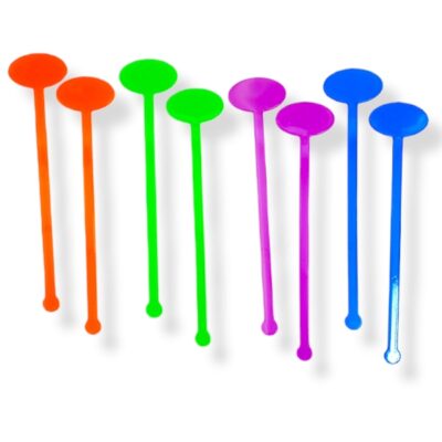 MEZCLADOR DE LICOR LARGO COLORES X12