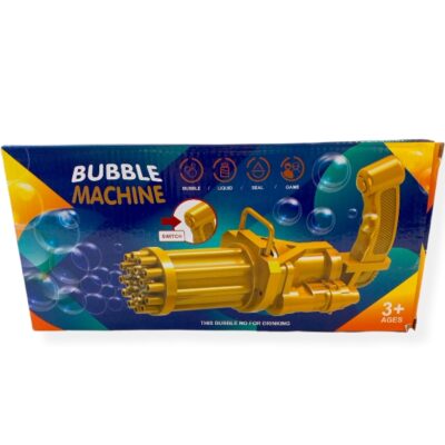 LANZADOR DE BURBUJAS METRALLETA
