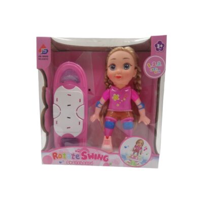 MUÑECA CON PATINETA Y ACCESORIOS 9501C