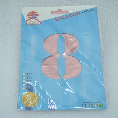 Numero inflable 32 Pulgadas ORO ROSA